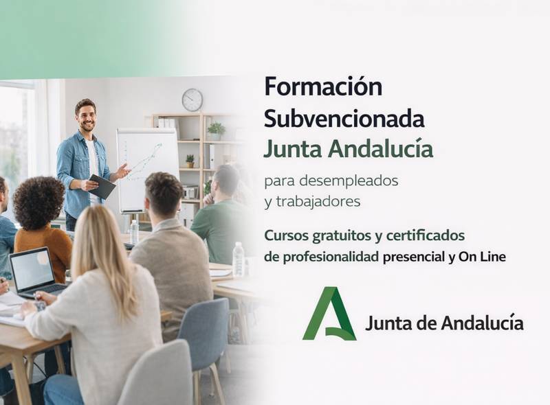 Formacion Subvencionada Junta de Andalucía