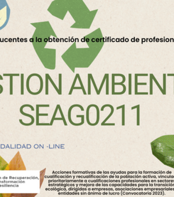 GESTIÓN AMBIENTAL - SEAG0211